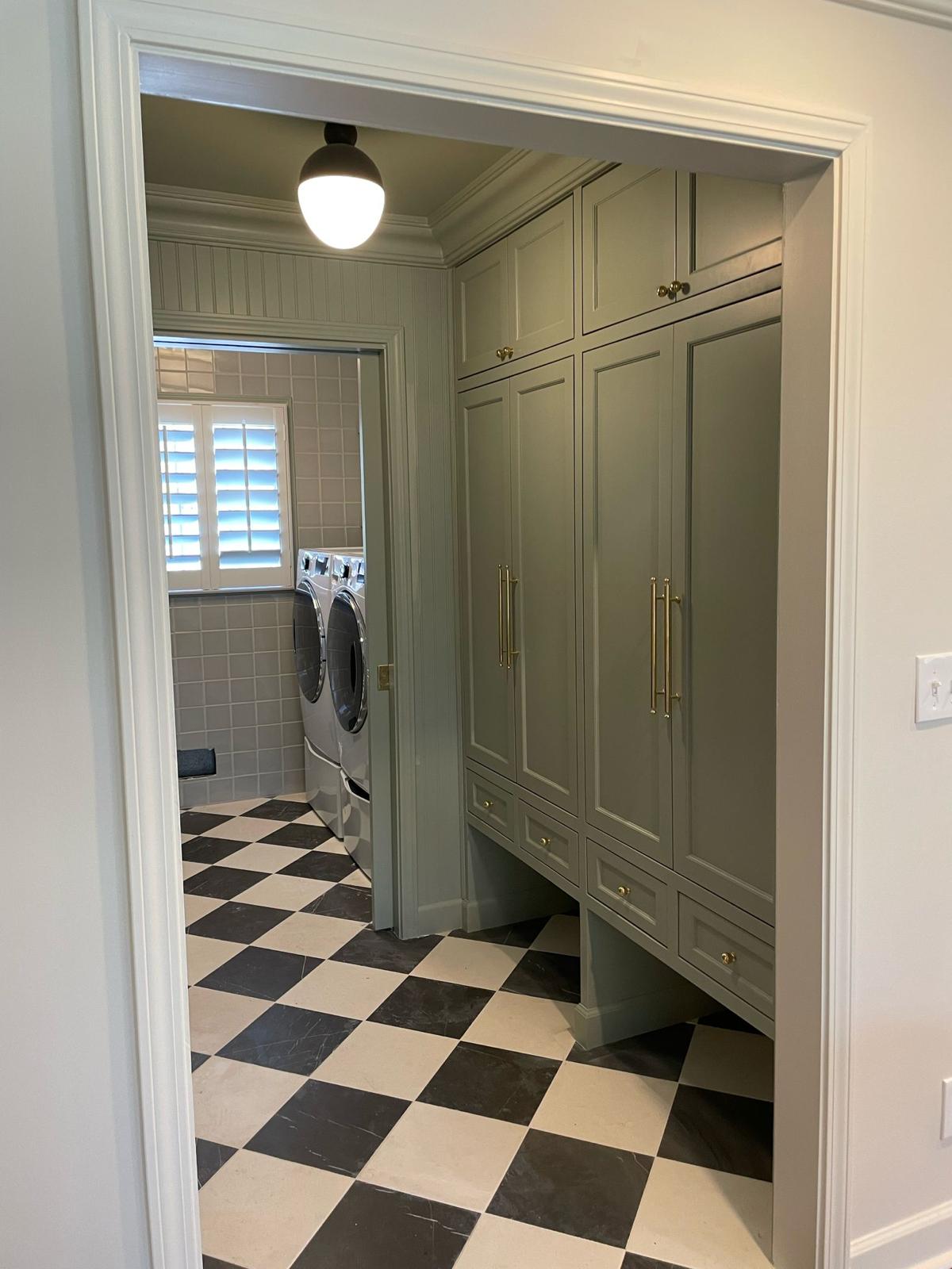 Laundry room remodel by Design Carpenter — after