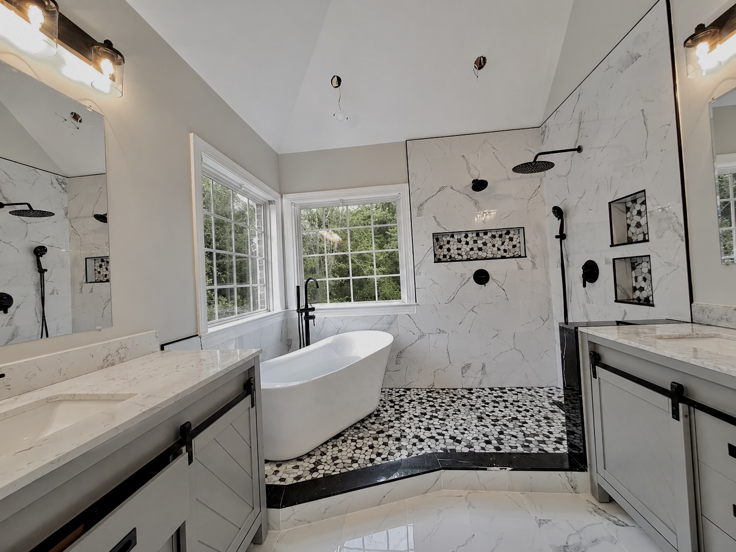 Large bathroom remodel